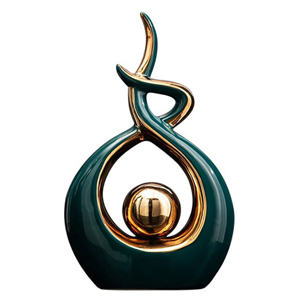 Norrclp Home Decor Modern Abstract Art Ceramic Statue Table Decorations