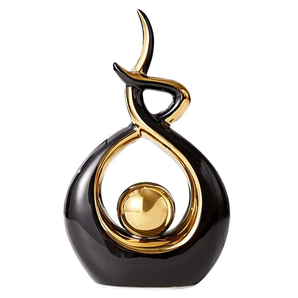 Norrclp Home Decor Modern Abstract Art Ceramic Statue Table Decorations