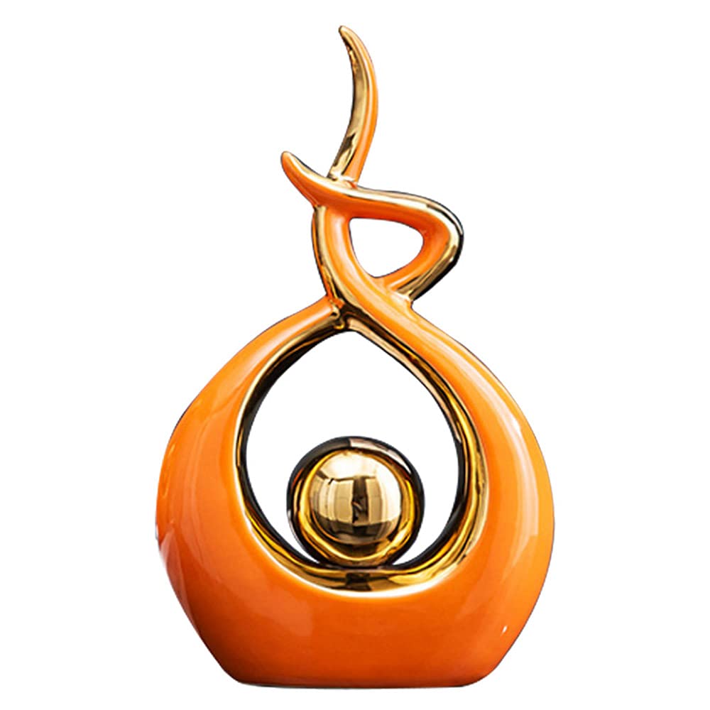 Norrclp Home Decor Modern Abstract Art Ceramic Statue Table Decorations
