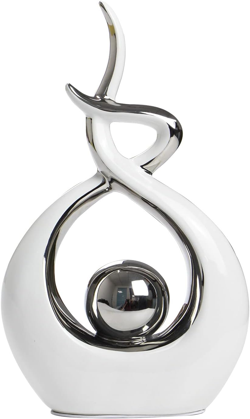 Norrclp Home Decor Modern Abstract Art Ceramic Statue Table Decorations