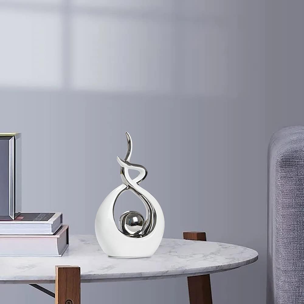 Norrclp Home Decor Modern Abstract Art Ceramic Statue Table Decorations