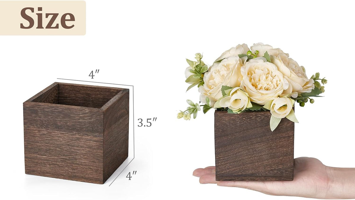 Dahey Small Mini Artificial Flower Table Centerpieces for Dining Room Decor