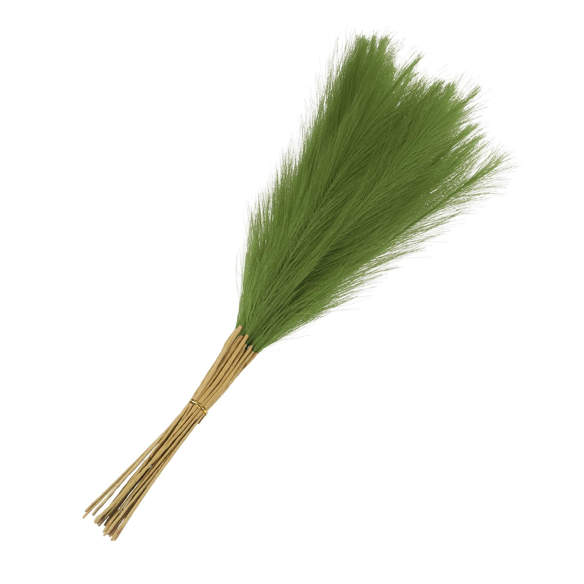 MECCANIXITY 15Pcs Faux Pampas Grass,21"/55cm Fake Pampas Grass Decor for Living Room Party Wall Vase Wedding Decoration,Light Blue
