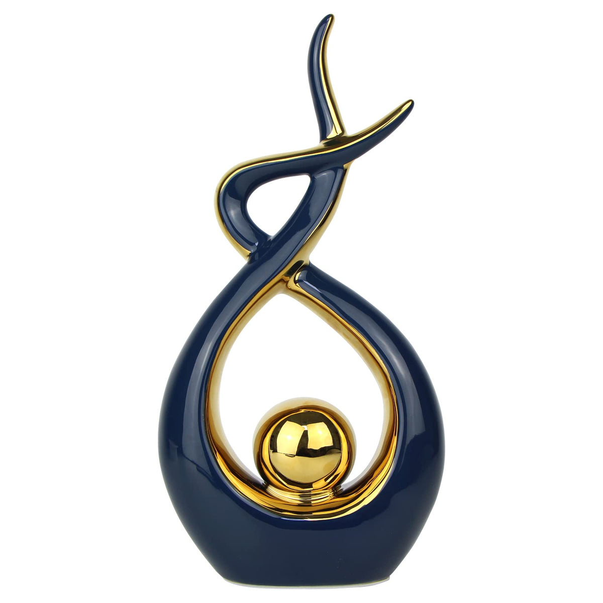 Norrclp Home Decor Modern Abstract Art Ceramic Statue Table Decorations