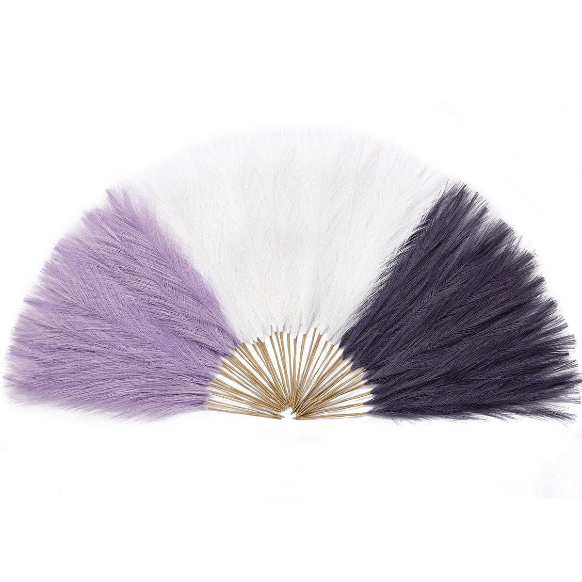 Serwalin 60PCS 17.7" Pink Pampas Grass Boho Feathers Decor for Home Decor
