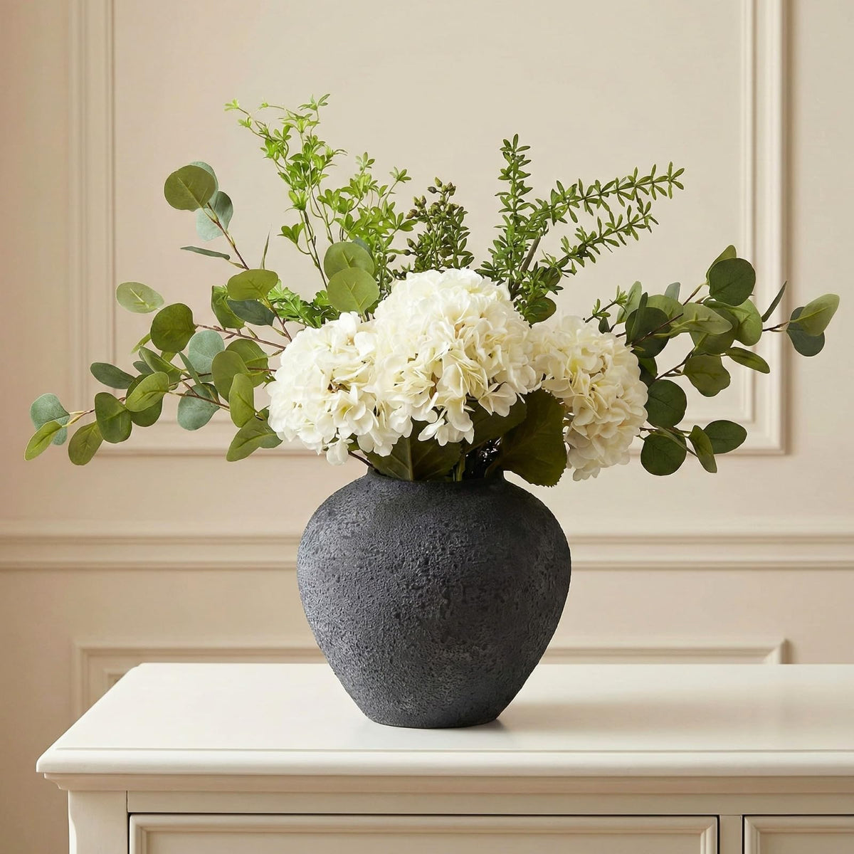 Large Eucalyptus Centerpieces for Table Decor, Artificial Greenery Stems
