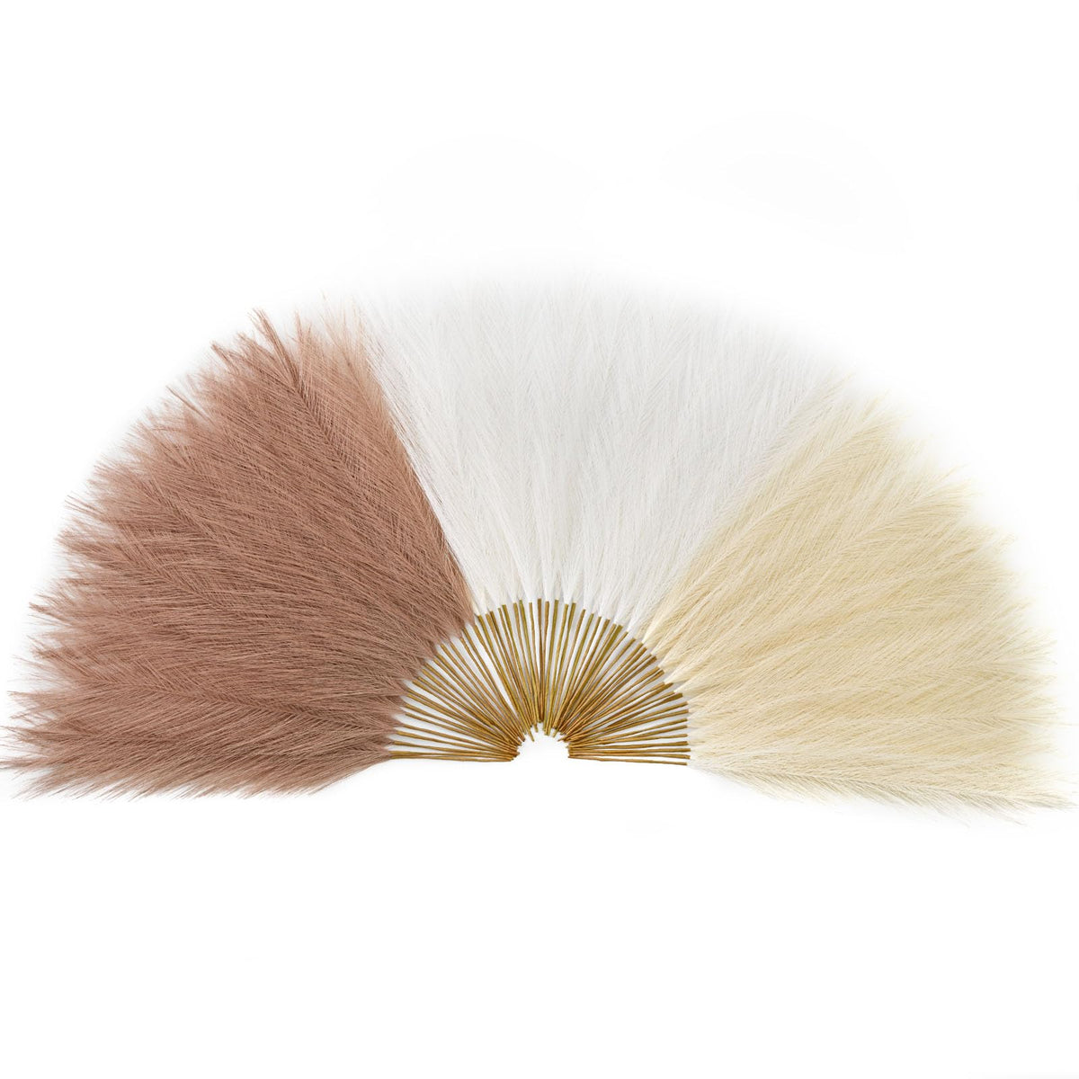 Serwalin 60PCS 17.7" Pink Pampas Grass Boho Feathers Decor for Home Decor