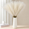Bpole 36Pcs Black Pampas Grass,21.6 Inch Fluffy Faux Pampas Boho Home Decor