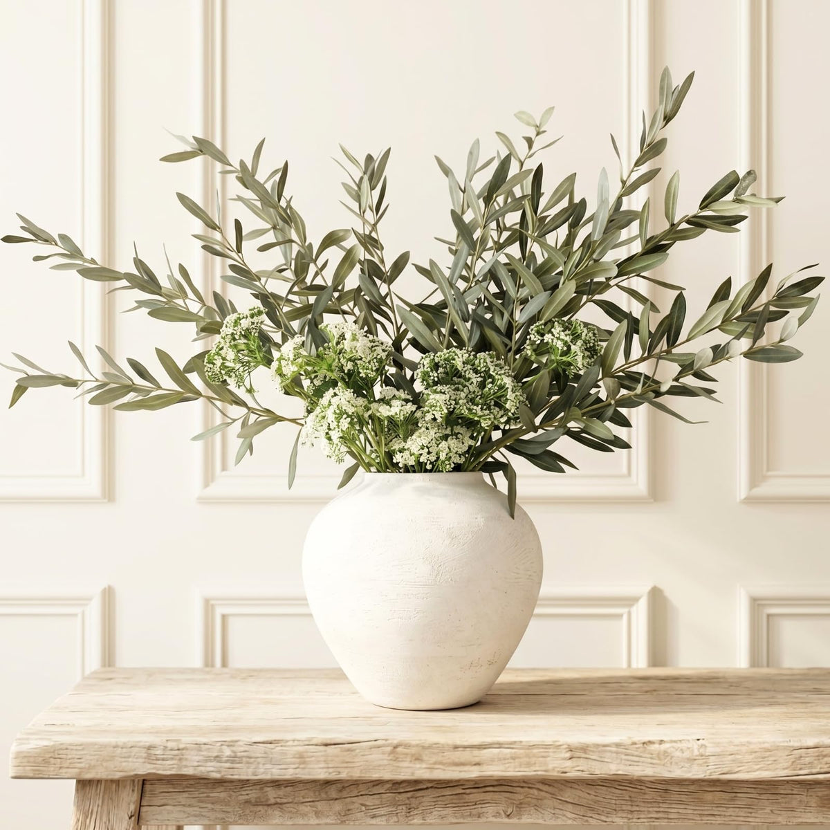 Large Eucalyptus Centerpieces for Table Decor, Artificial Greenery Stems