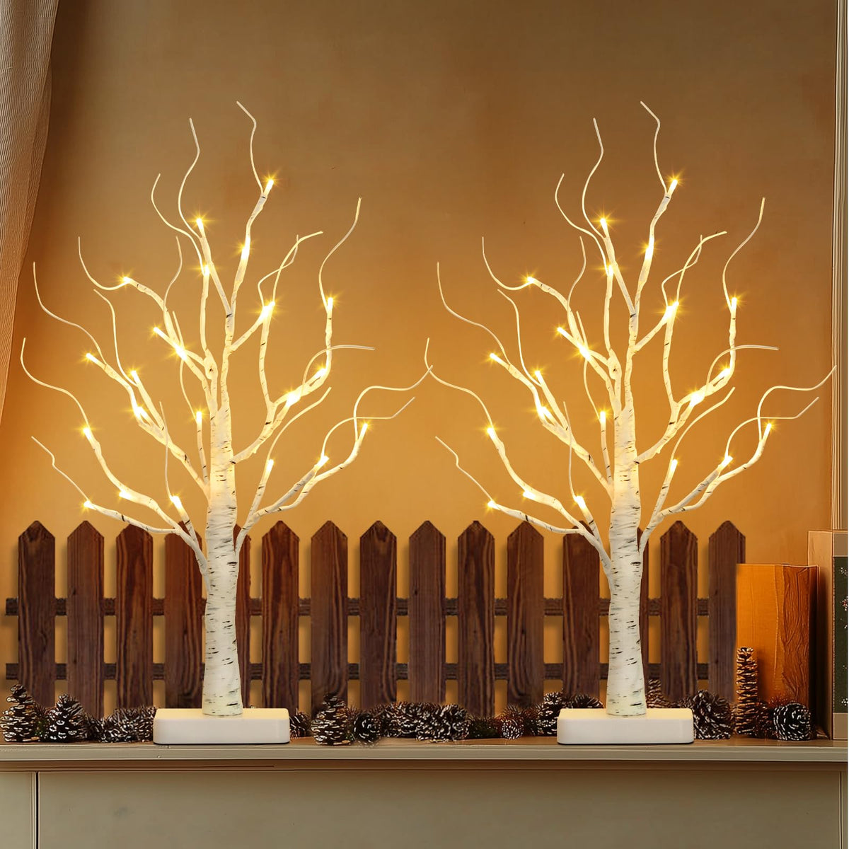 EAMBRITE Fall Decorations for Home Fall Maple Tree Fall Decor Fall Trees