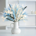 N&T NETING Dried Pampas Grass Boho Set for Crafts Centerpiece, 75Pcs