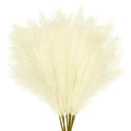 obbsie 50PCS Burnt Orange Faux Pampas Grass Decor, 21.6" Fluffy Vase Filler
