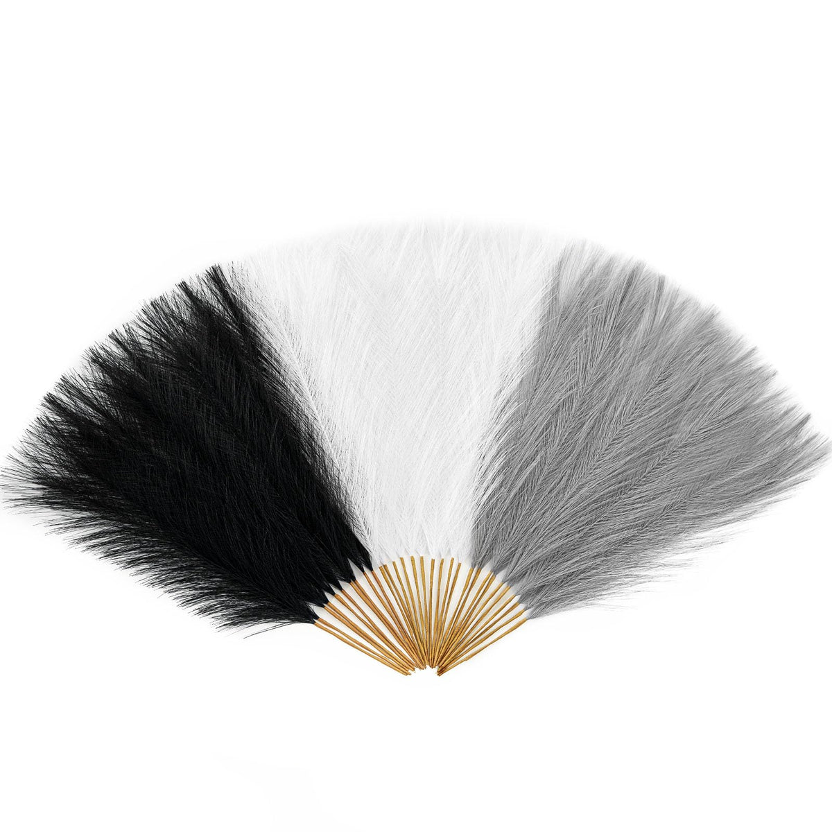 Alecono 30pcs Pampas Grass 17in, Pink Pampas Grass Decor for Home Decoration