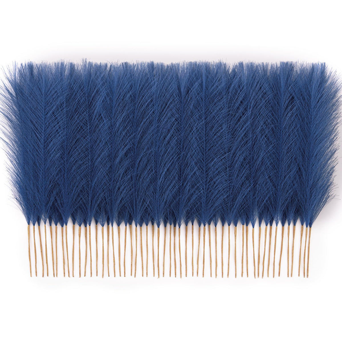 50PCS Blush Pink Pampas Grass, 17in Fluffy Boho Feathers Decor