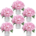 Deep Pink Flower Table Centerpieces - Set of 6