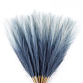 Navy Blue Faux Pampas 60PCS 21.7" for Boho Vase Filler Decor