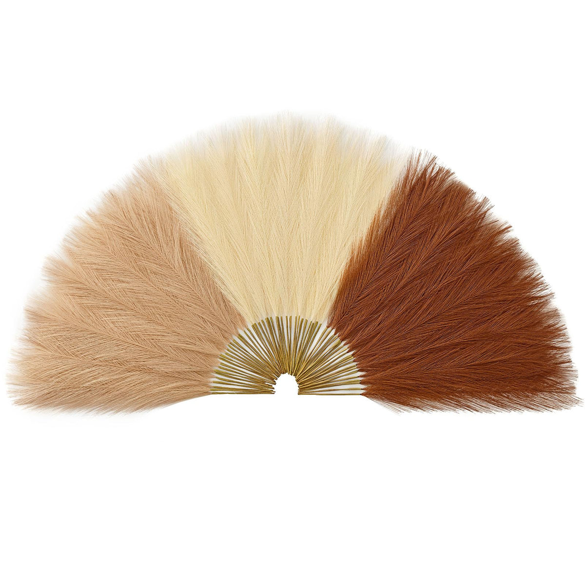 Serwalin 60PCS 17.7" Pink Pampas Grass Boho Feathers Decor for Home Decor
