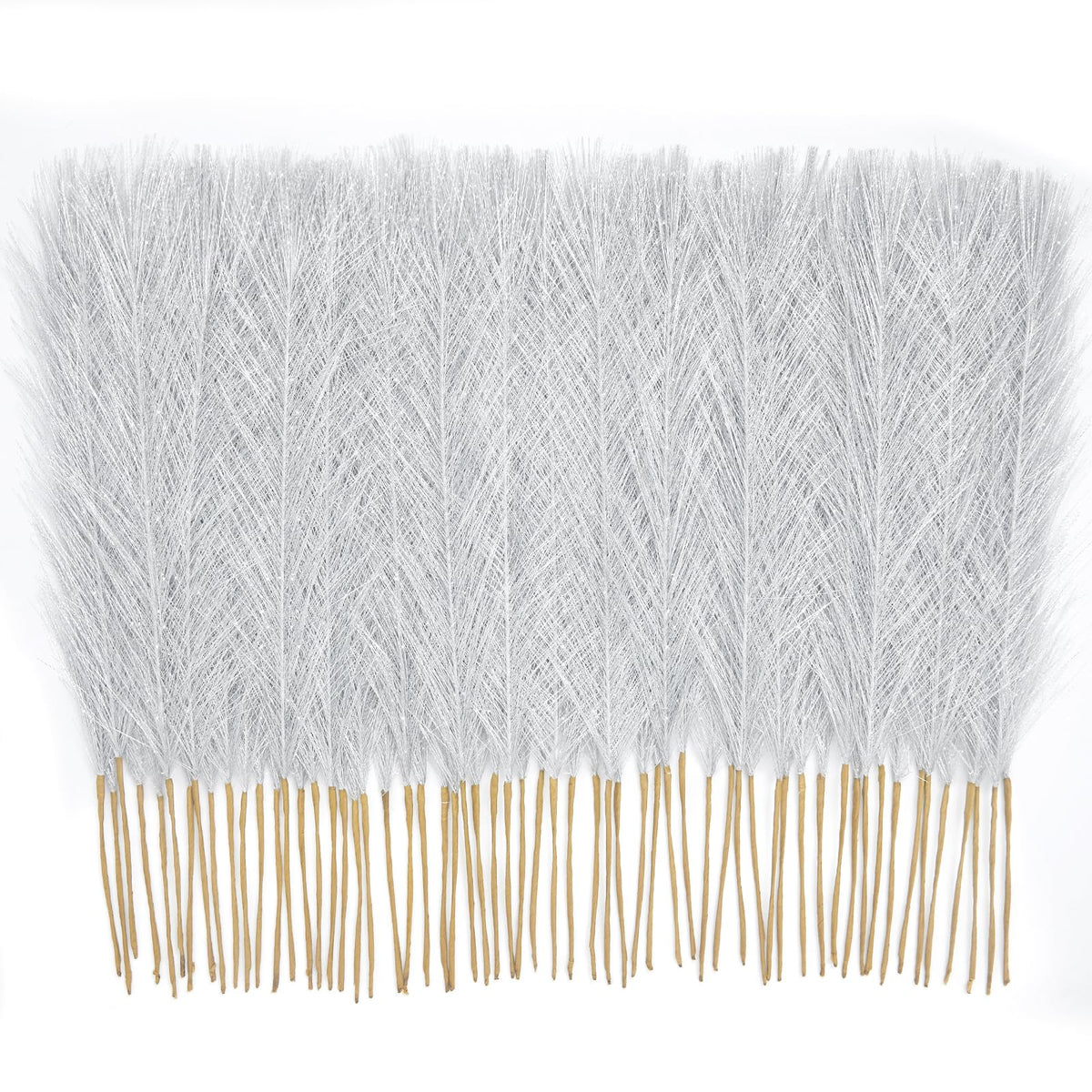 50PCS Blush Pink Pampas Grass, 17in Fluffy Boho Feathers Decor