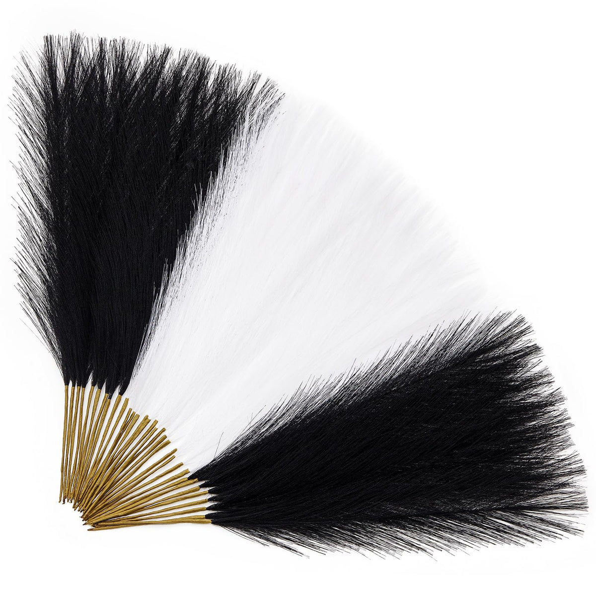 Alecono 30pcs Pampas Grass 17in, Pink Pampas Grass Decor for Home Decoration