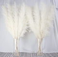 10 Stems 46" inch Dried Pampas Grass Decor Tall, Large Pompas Grass, Boho Neutral Home Decor Bouquet, Fluffy Pampass Grass for Floor Vase Wedding Floral Arrangements Wall Farmhouse Table Decor
