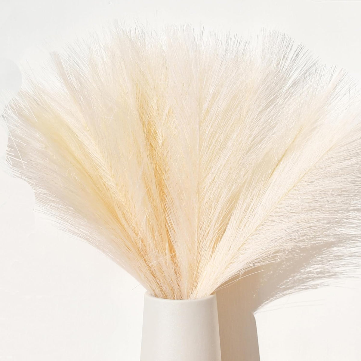 Mandy's 20 Stems Ivory Silk Pampas Grass Bouquet