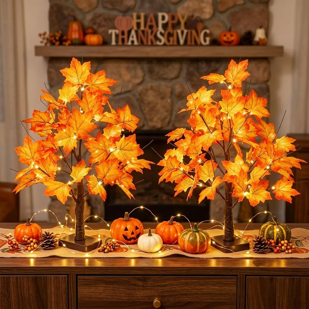 EAMBRITE Fall Decorations for Home Fall Maple Tree Fall Decor Fall Trees