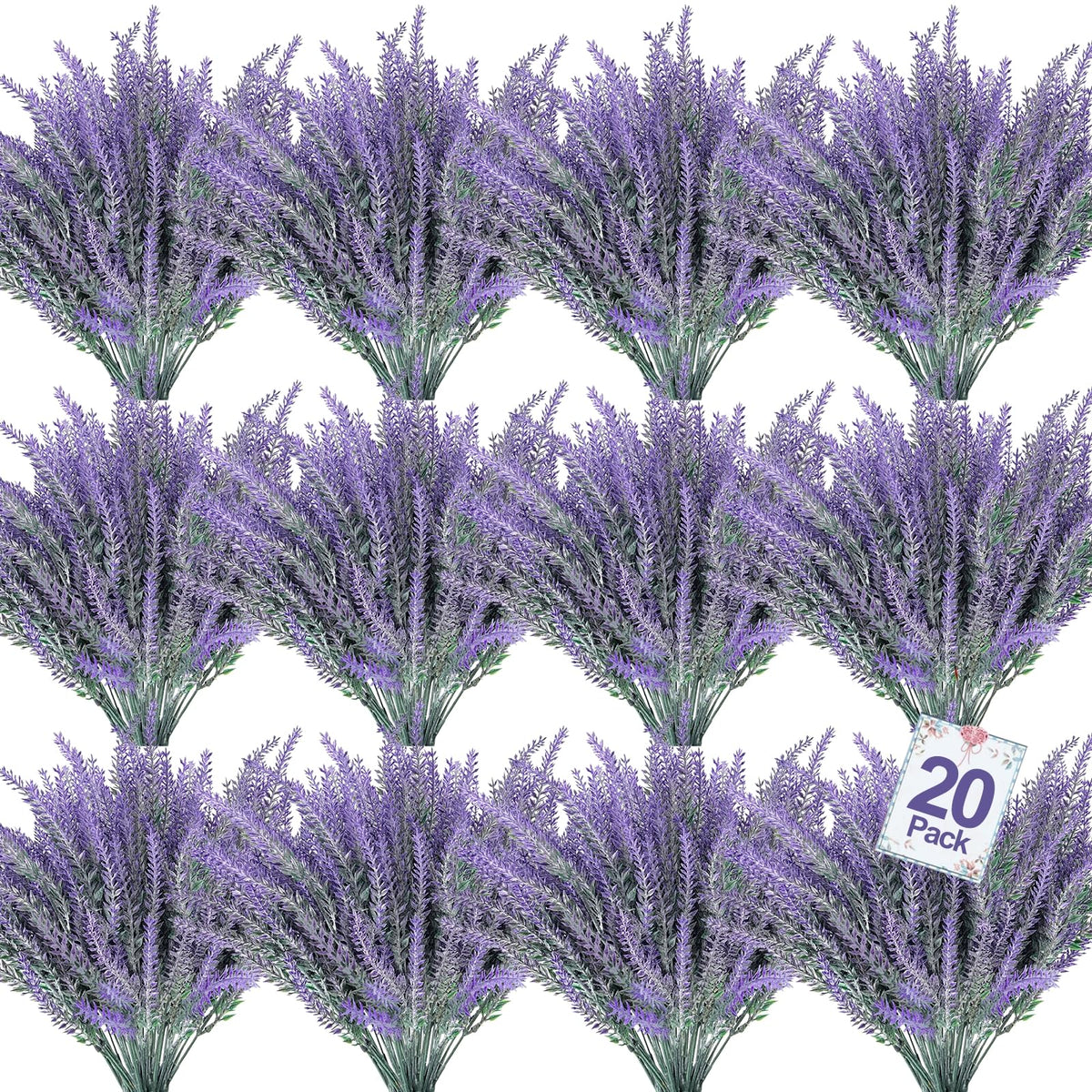 TURNMEON 10 Bundles Artificial Fall Flowers for Outdoors Fall Decorations